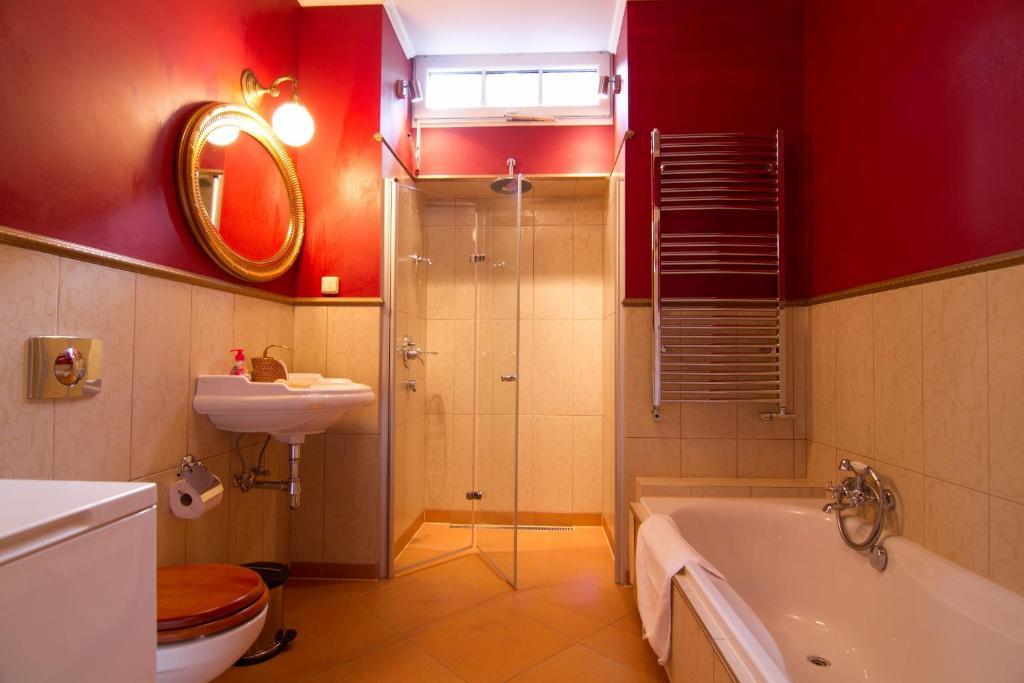 Apartmany Villa Liberty Karlsbad Rum bild